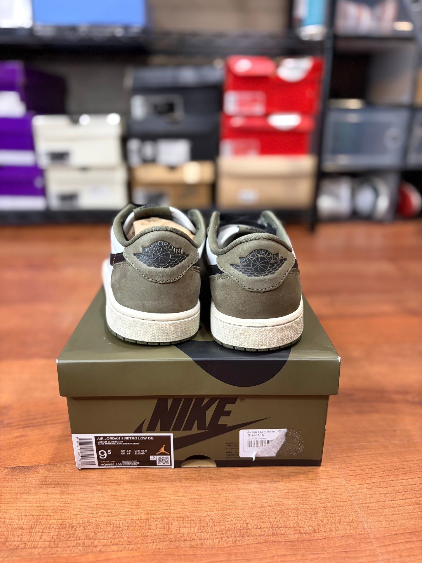 Jordan Retro 1 Low Olive (Size 9.5 Mens)