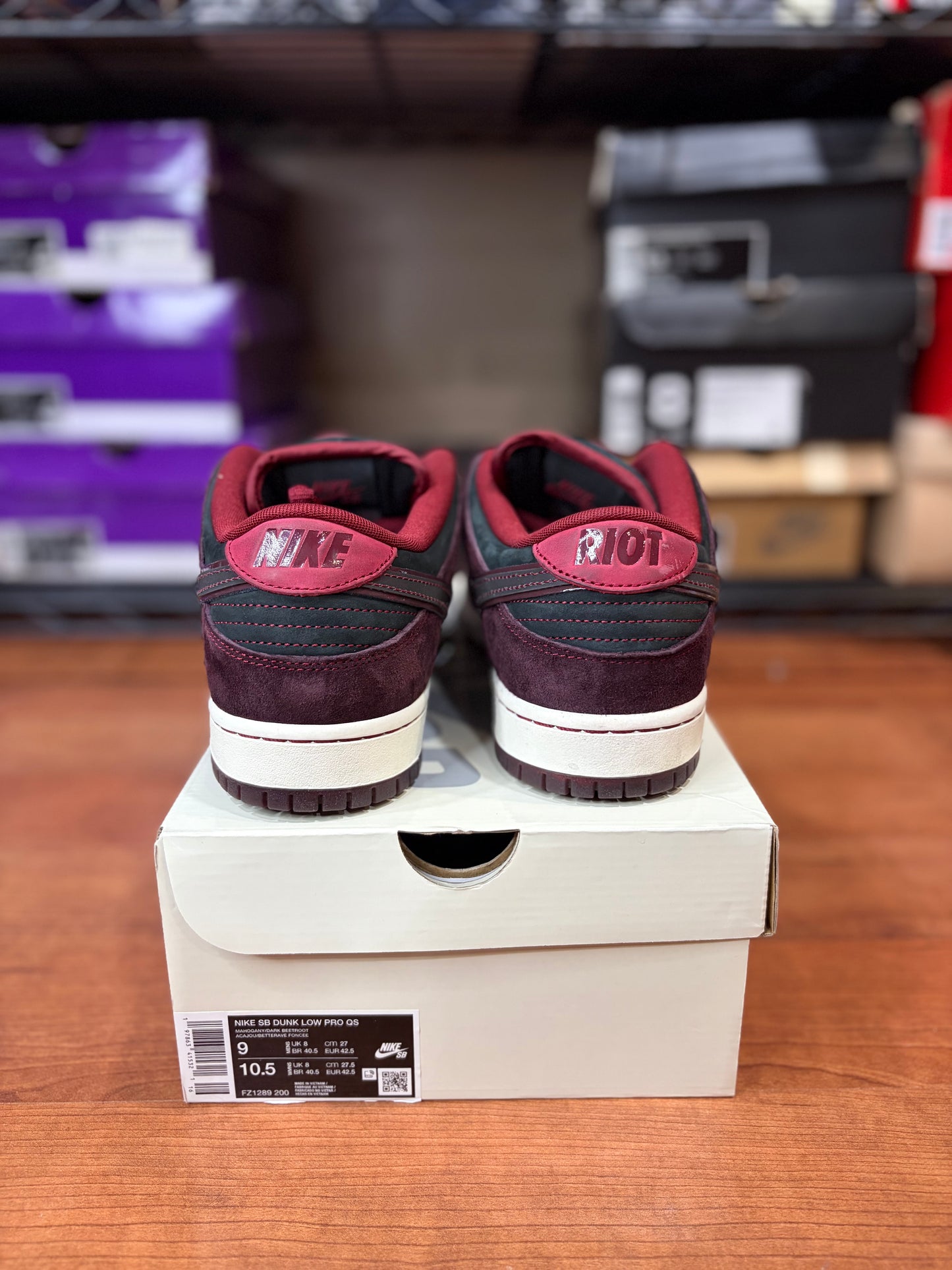 Nike Dunk Low SB Riot (Size 9 Mens)