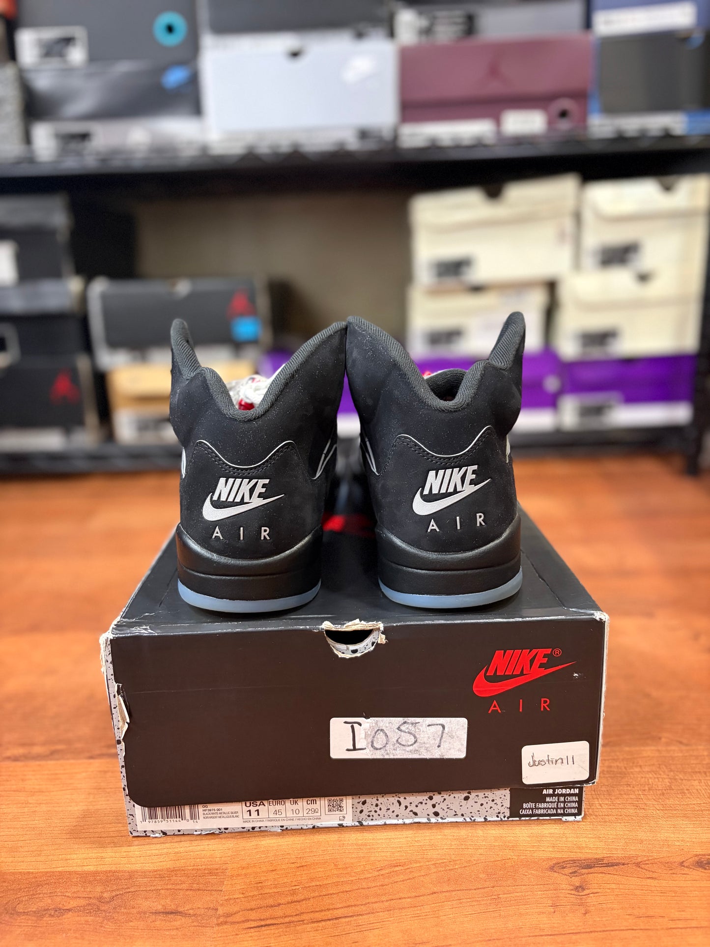 Jordan Retro 5 Reimagined Black Metallic (Size 11 Men’s)