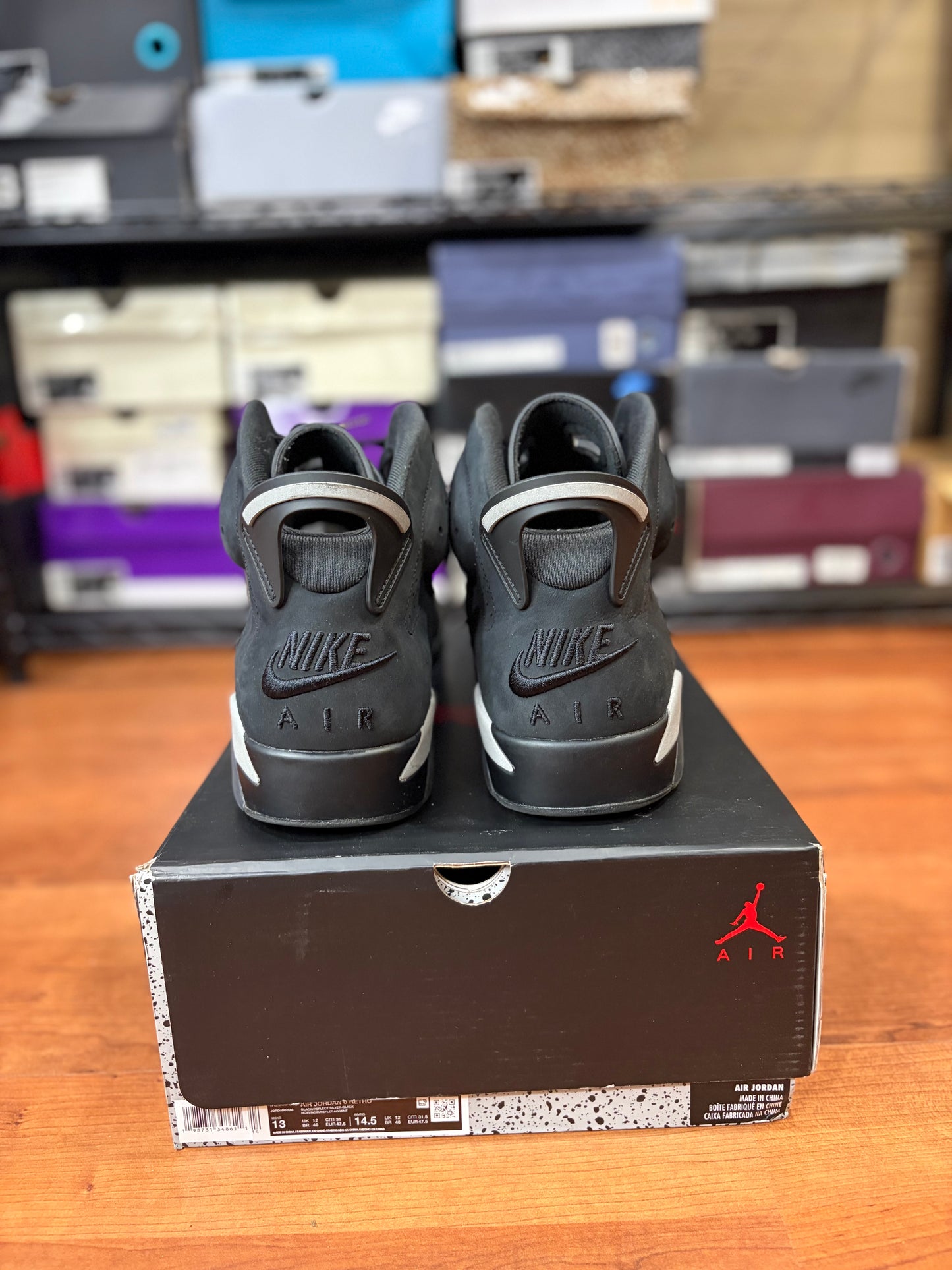 Jordan Retro 6 Cap & Gown (Size 13 Mens)