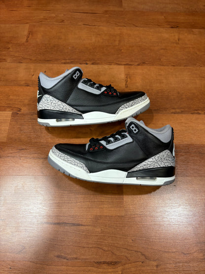 AJ3 Retro Black Cement (Size 10 Mens)
