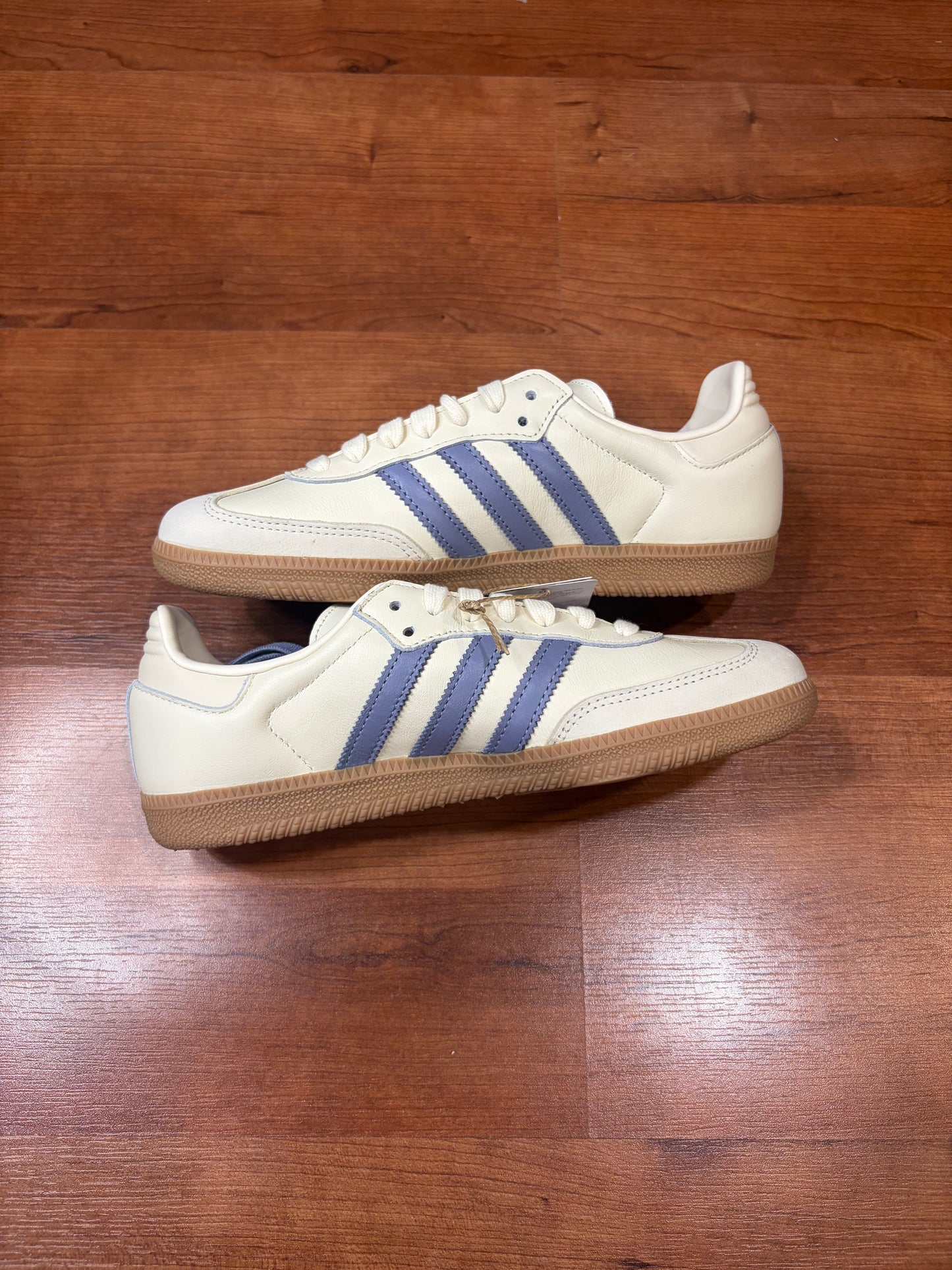 Adidas Samba Cream Silver Violet Gum (Brand New - Womens Sizes)