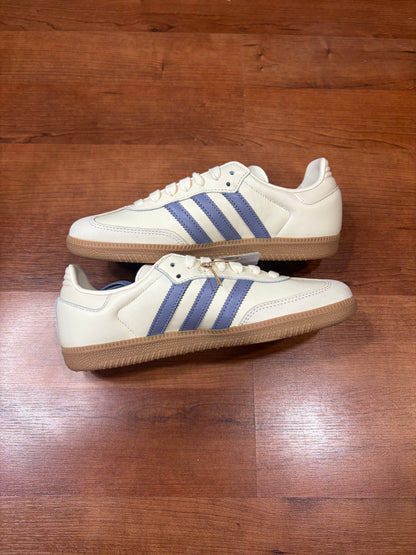 Adidas Samba Cream Silver Violet Gum (Brand New - Womens Sizes)