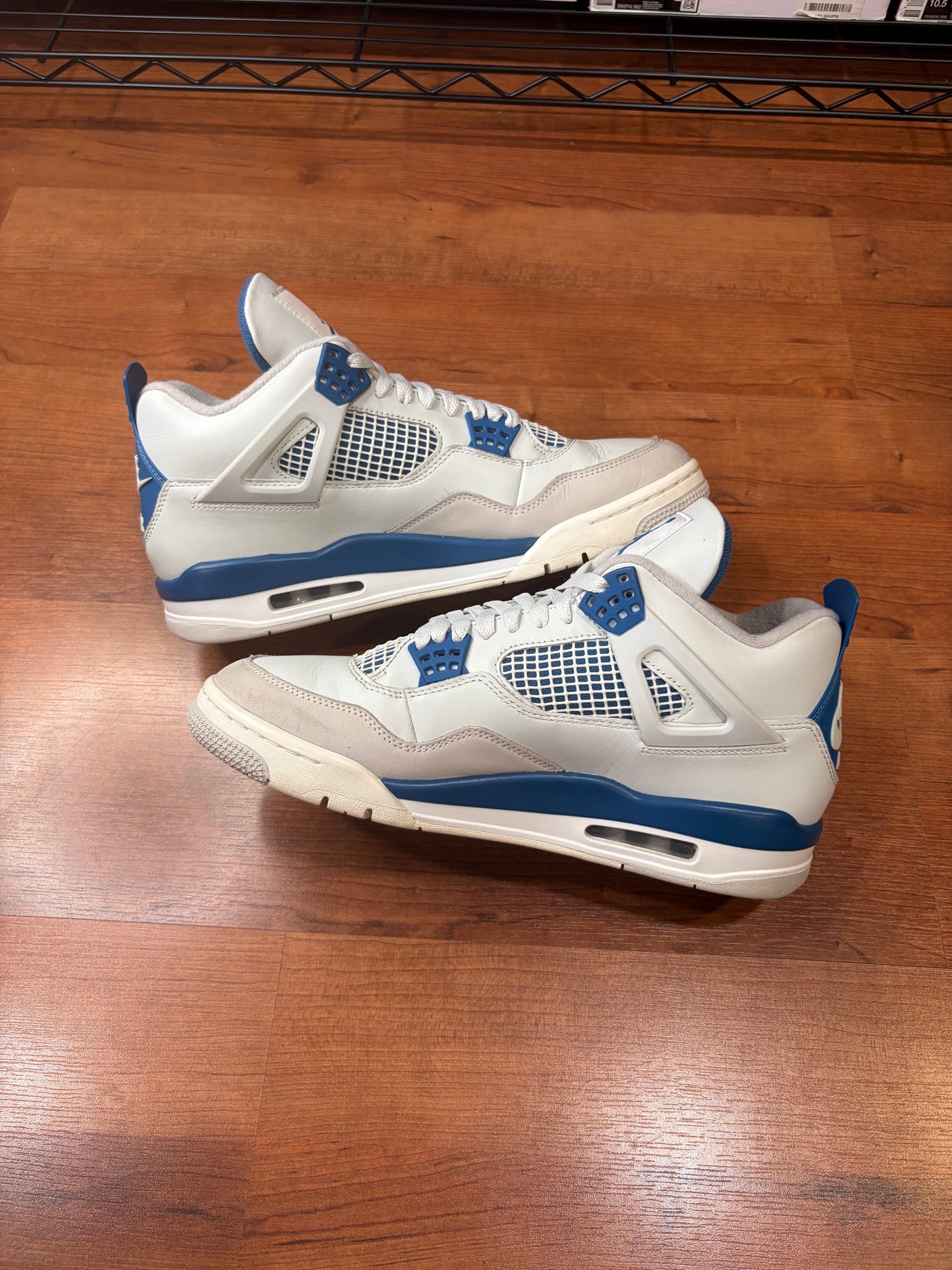 Jordan Retro 4 Military Blue (Size 10.5 Mens)