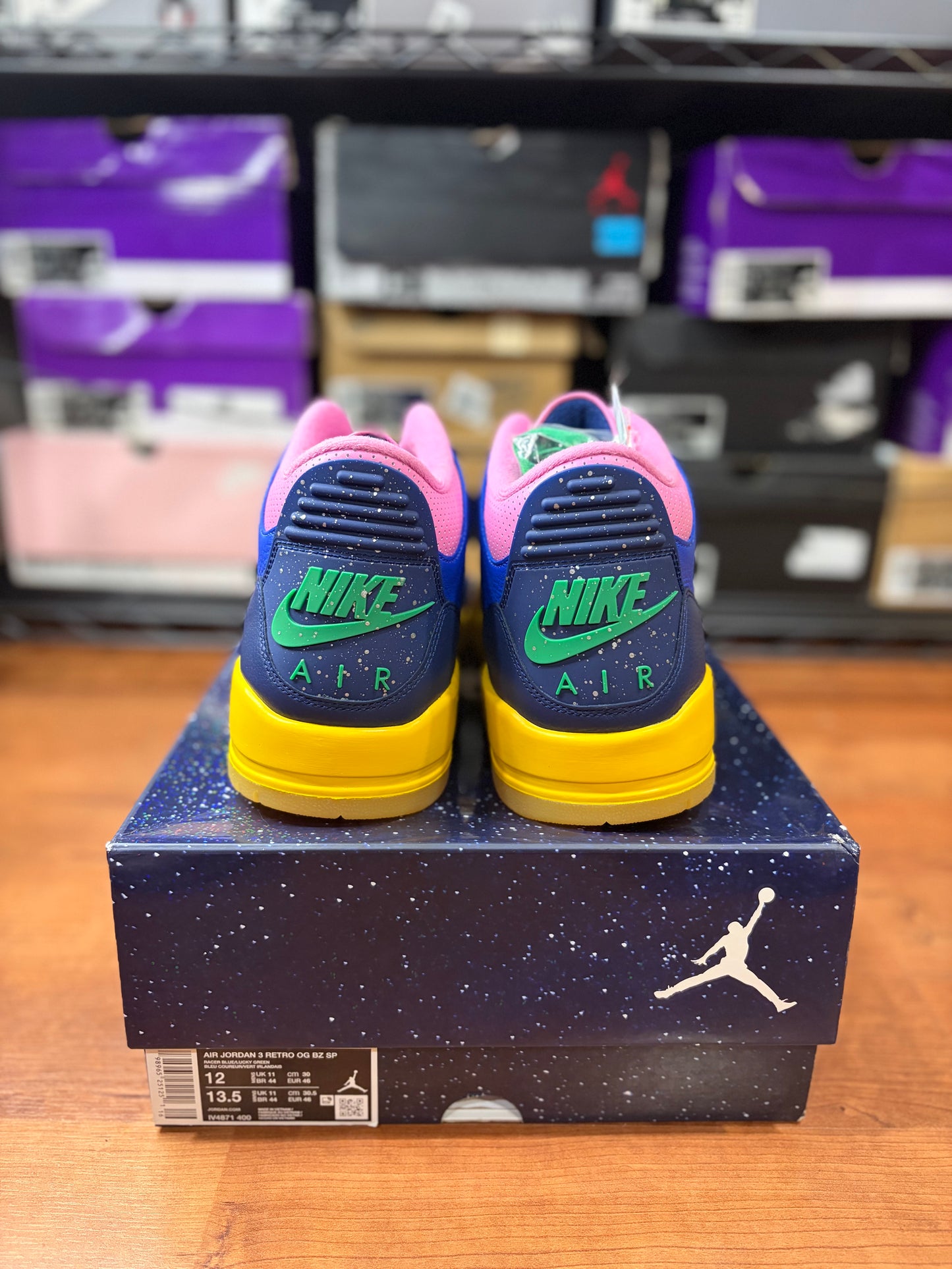 Jordan Retro 3 Brazil (Brand New - 12M)