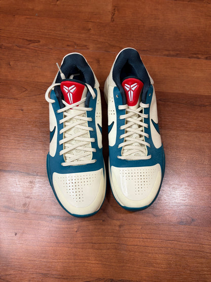 Kobe 5 Protro Caitlin Clark Coconut Spruce (Size 9 Mens)