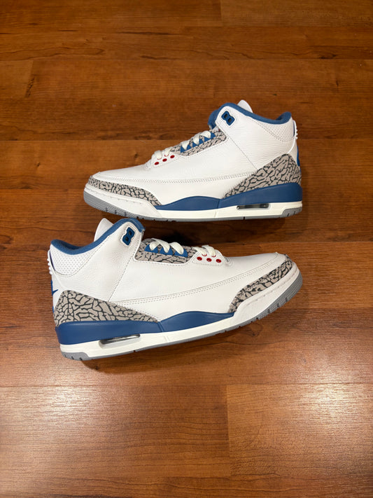 AJ3 Retro True Blue (DS - Size 8.5M)