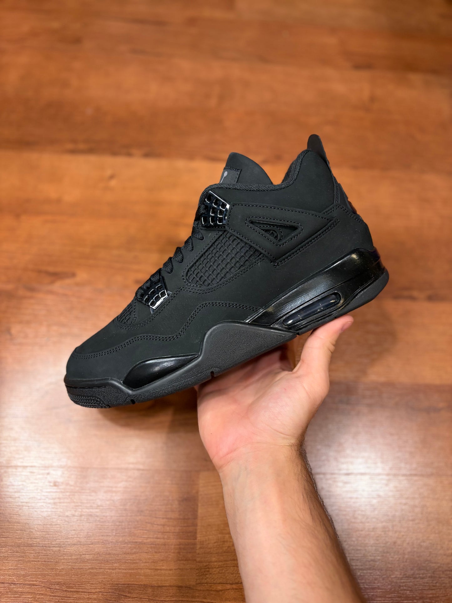 Jordan Retro 4 Black Cat (Brand New - 10M)