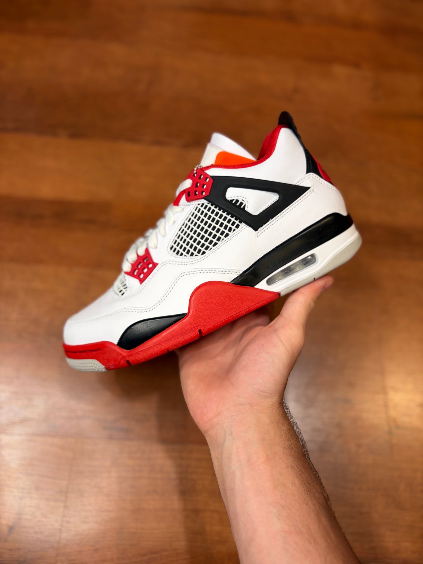 Jordan Retro 4 Fire Red (Brand New - 8M)