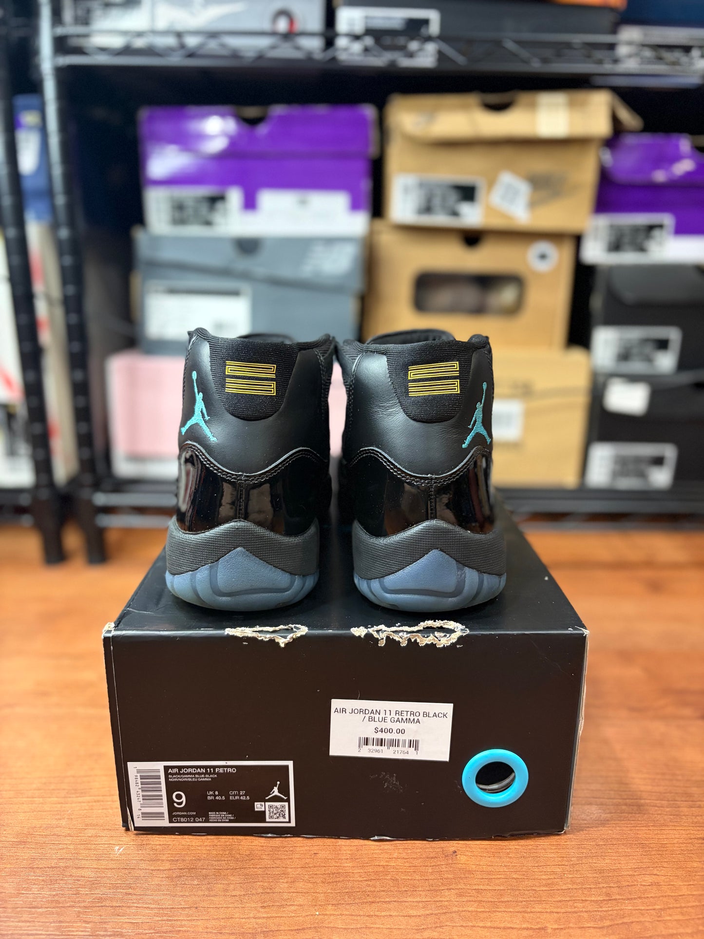 Jordan Retro 11 Gamma Blue (Size 9 Mens)