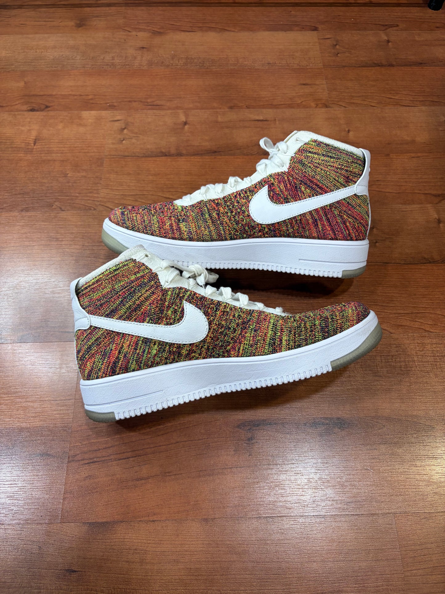 Nike Air Force 1 Mid Flyknit Multi-Color (Size 10.5 Mens)