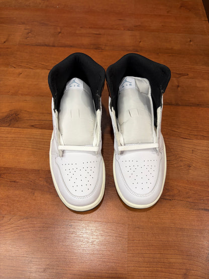 Jordan 1 Mid Brown Blue Grey (Brand New - 10M)