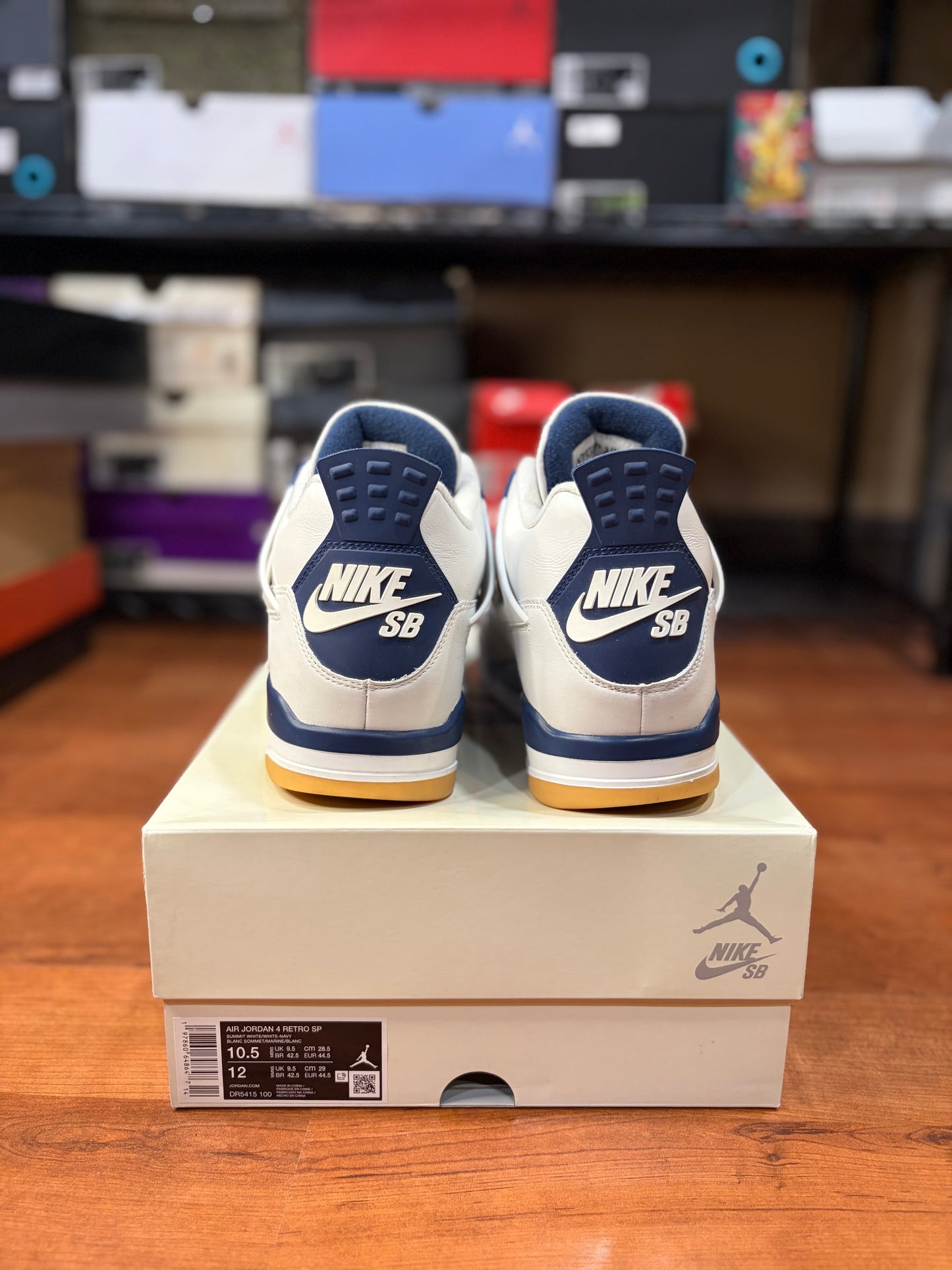 Jordan Retro 4 SB Navy (Size 10.5 Mens)