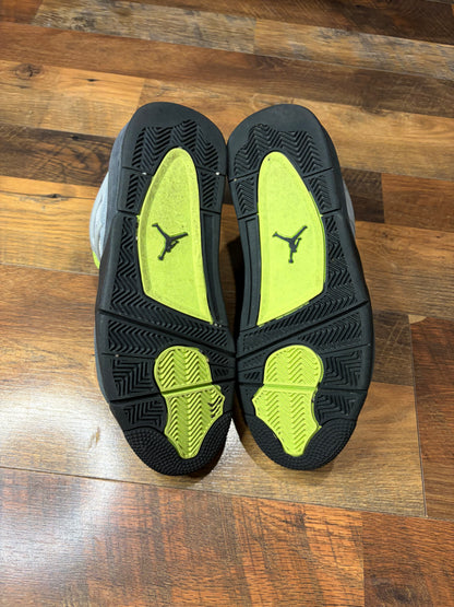 Jordan Retro 4 Neon (Size 9 Mens)