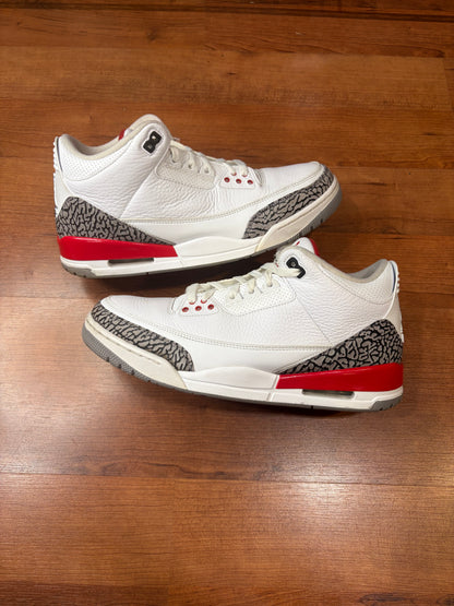 Jordan Retro 3 Hall of Fame (Size 11 Mens)