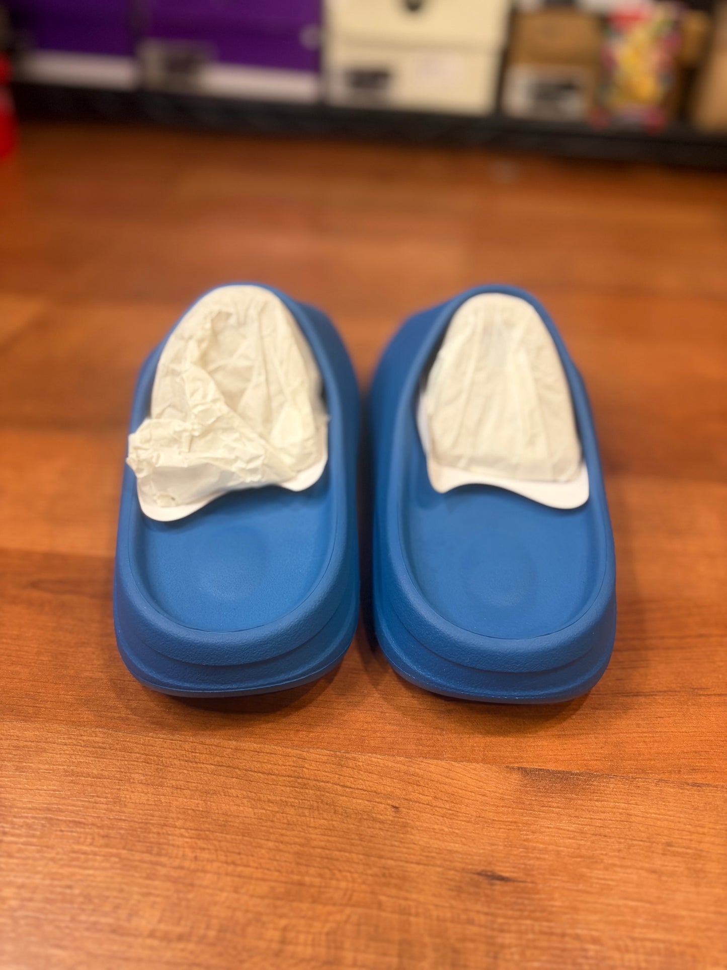 YS-01 Yeezy Slide Blue (Brand New - Multiple Sizes)