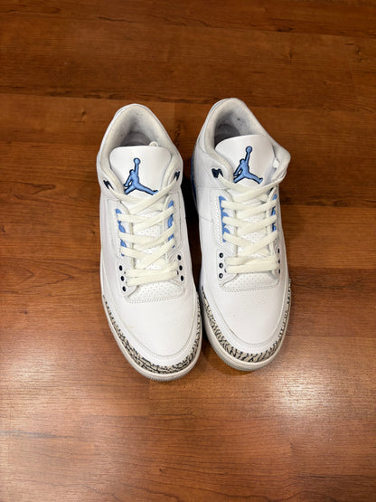 Jordan Retro 3 UNC (Size 11.5 Mens)