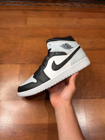 Jordan 1 Mid Black Squadron Blue (Brand New - 13M)