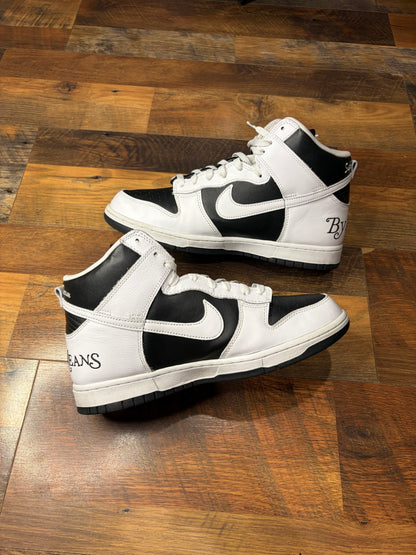 Nike Dunk High SB Supreme White Black (Size 10 Mens)