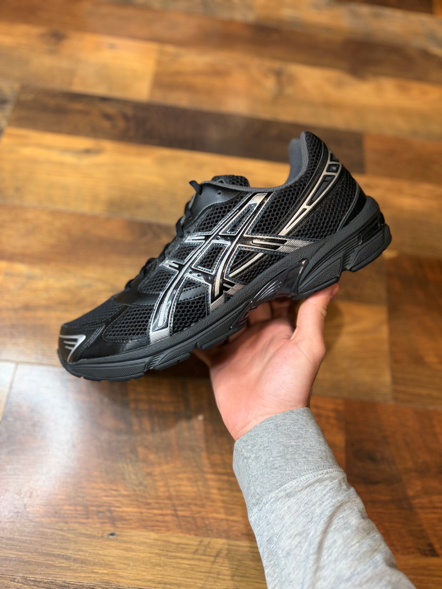 ASICS Gel-1130 Black Pure Silver (Brand New - Mens Sizes)