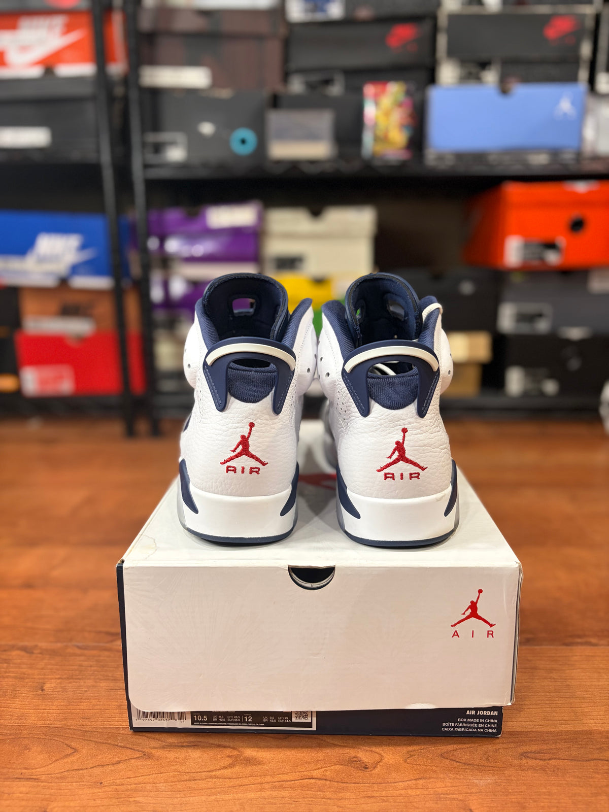 AJ6 Retro Olympics (Size 10.5 Mens)