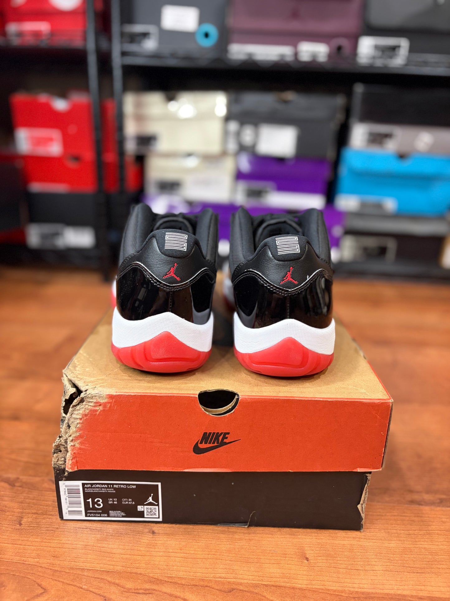 Jordan Retro 11 Low Bred (Brand New - 13M)