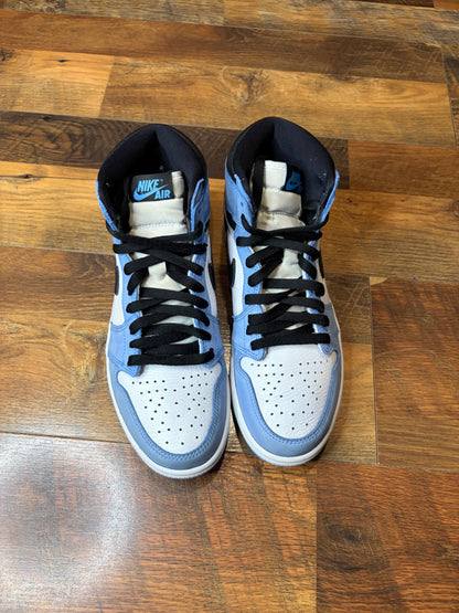 Jordan Retro 1 University Blue (Size 9 Mens)