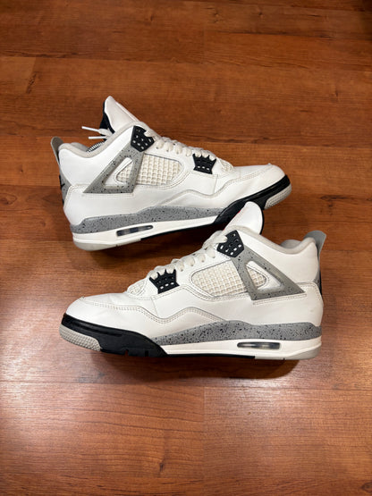 Jordan Retro 4 White Cement (Size 8.5 Mens)