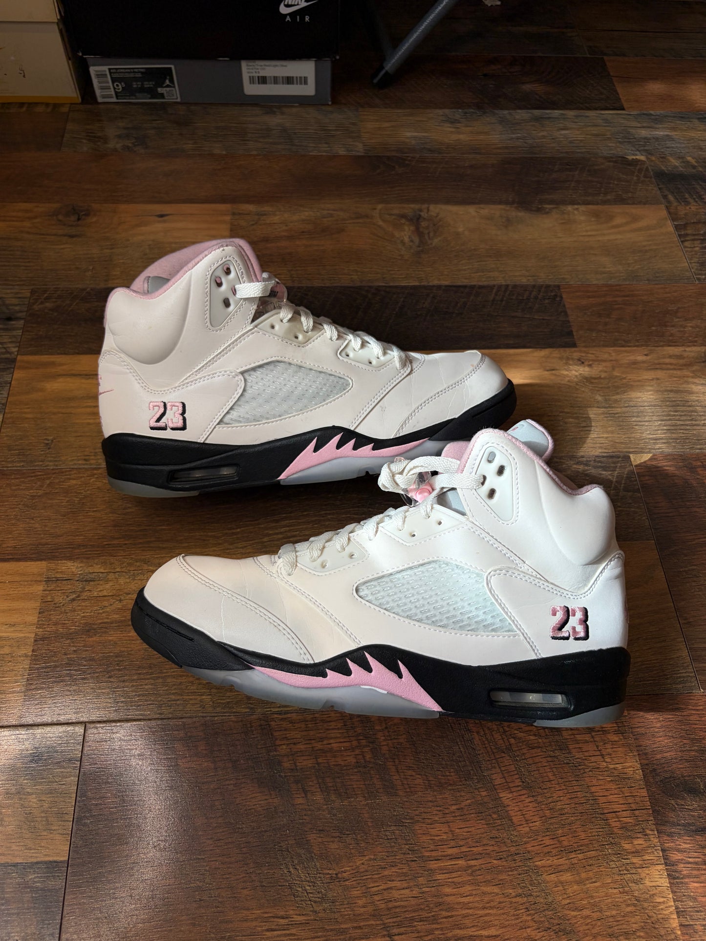 Jordan Retro 5 Soft Pink (Size 10 Mens)