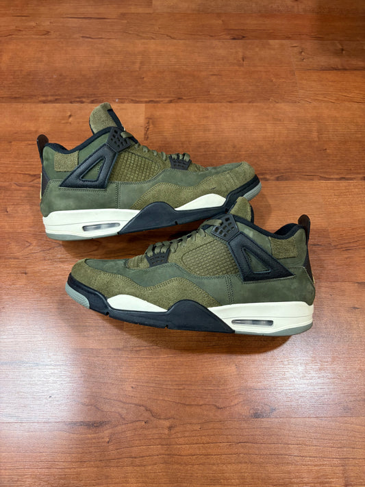 AJ4 Retro Medium Olive Craft (Size 14 Mens)