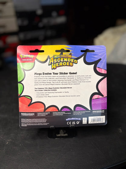 Pokémon Mega Evolution Ascended Heroes Tech Sticker Collection