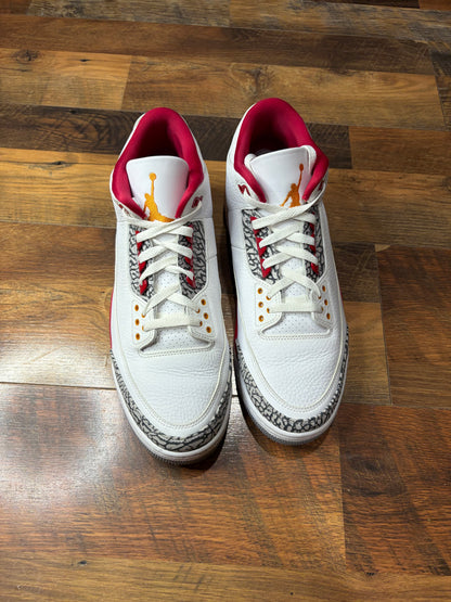 Jordan Retro 3 Cardinal (Size 13 Mens)