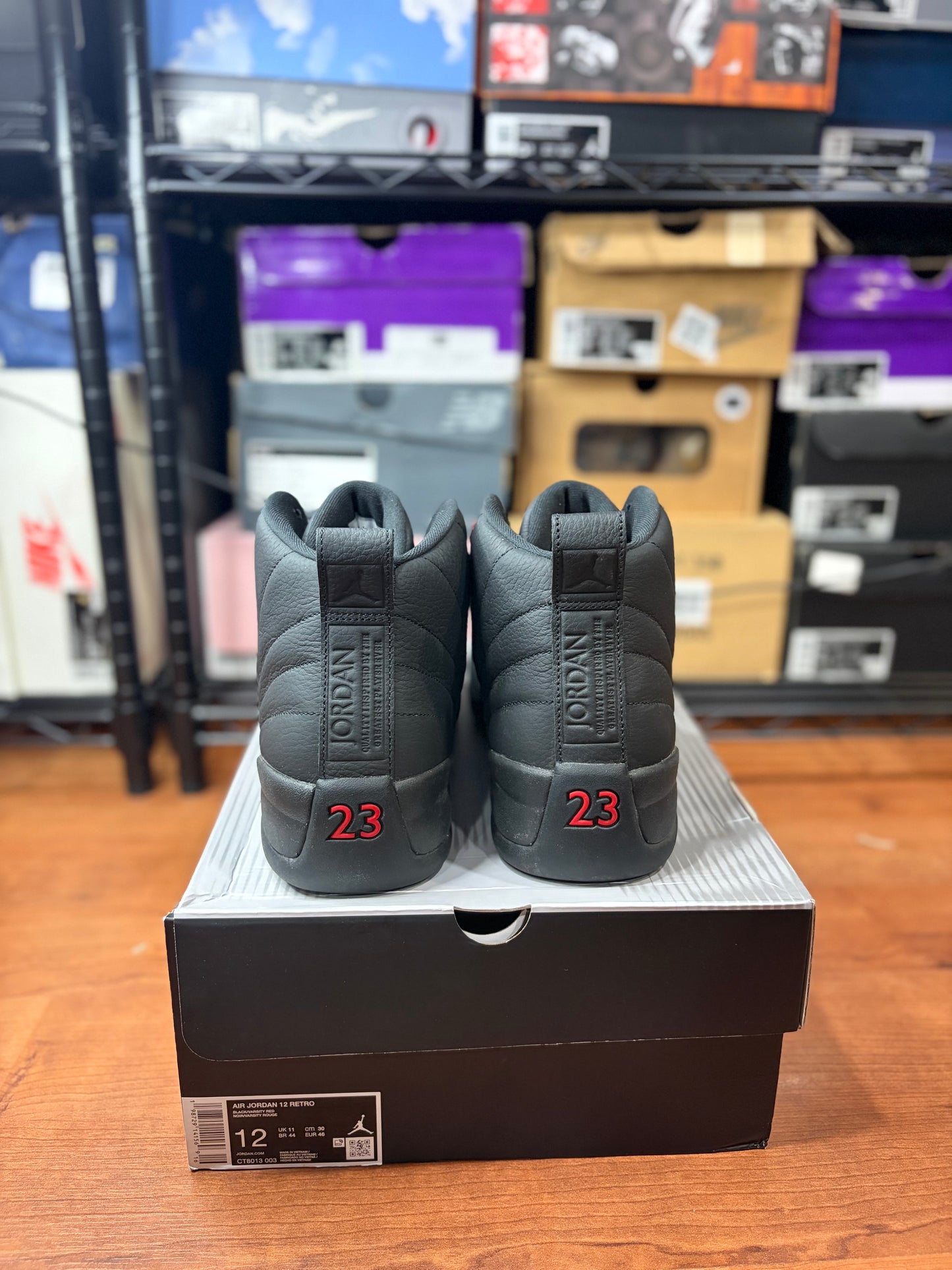 Jordan Retro 12 Bloodline (Size 12 Mens)