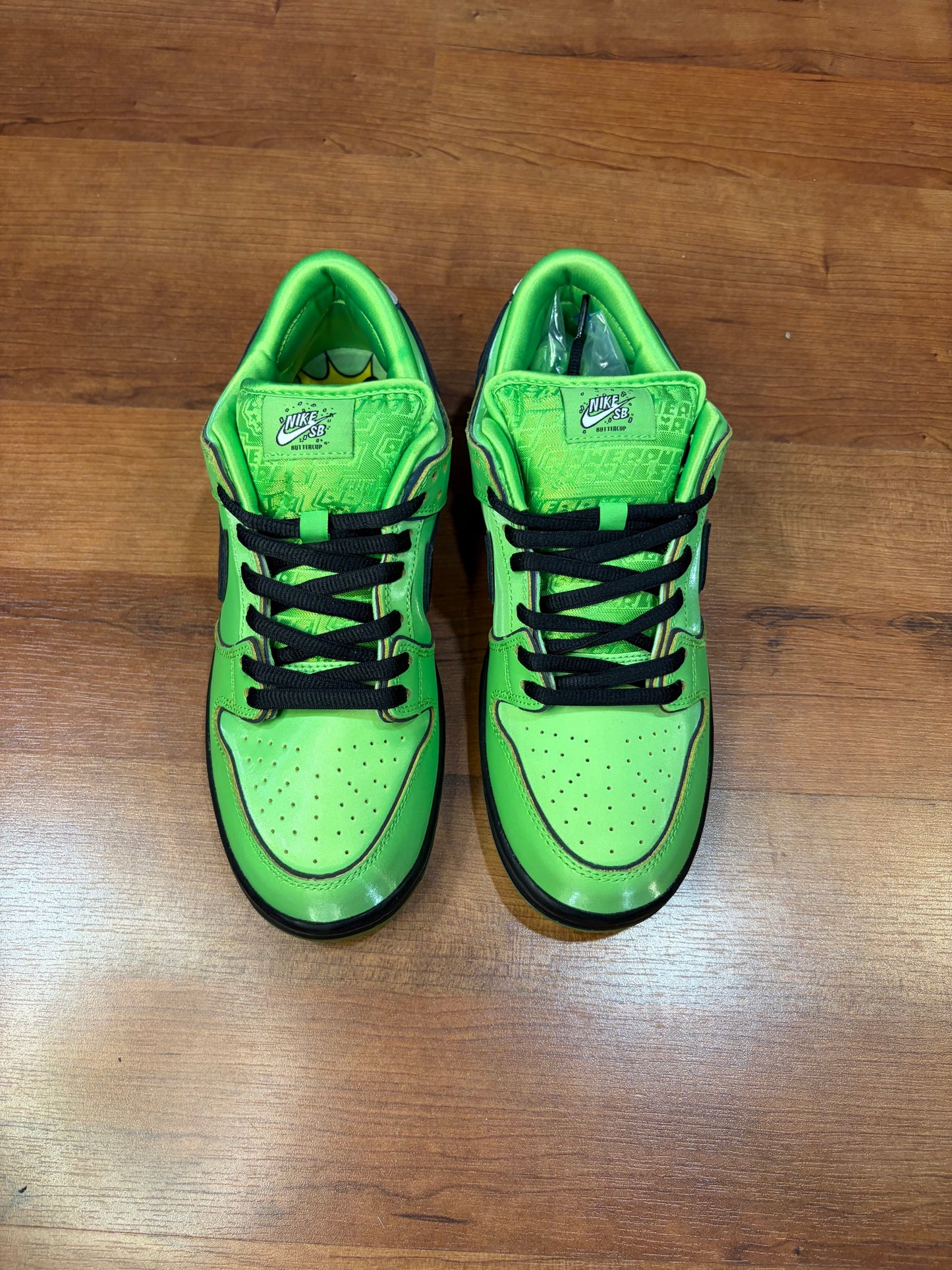 Nike Dunk Low SB PowerPuff Girl Buttercup (Brand New - Mens Sizes)