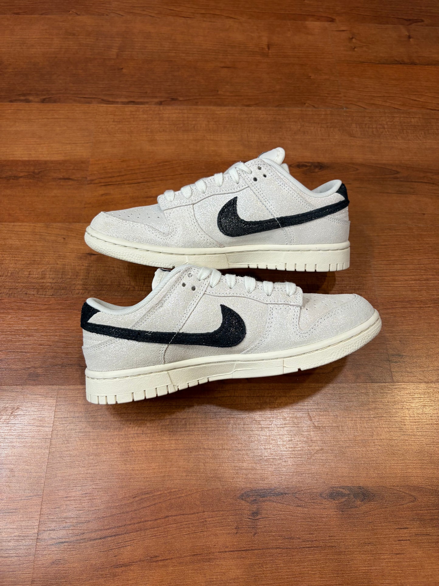 Nike Dunk Low White Team Black (Size 7W / 5.5Y)