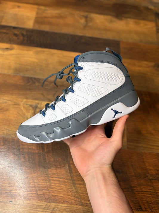 Jordan Retro 9 French Blue Flint Grey (Brand New - 8.5M)