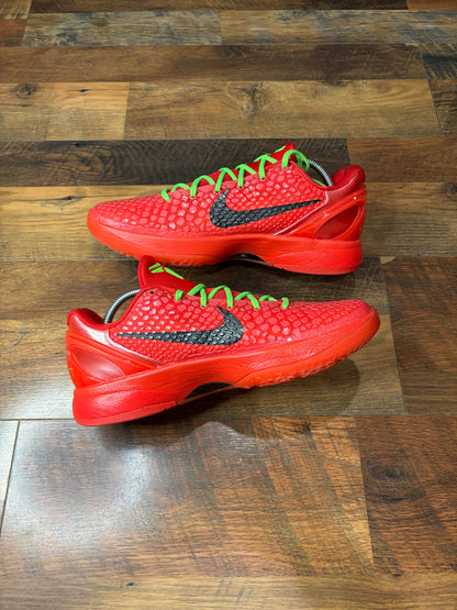 Kobe 6 Reverse Grinch (Size 9.5 Mens)