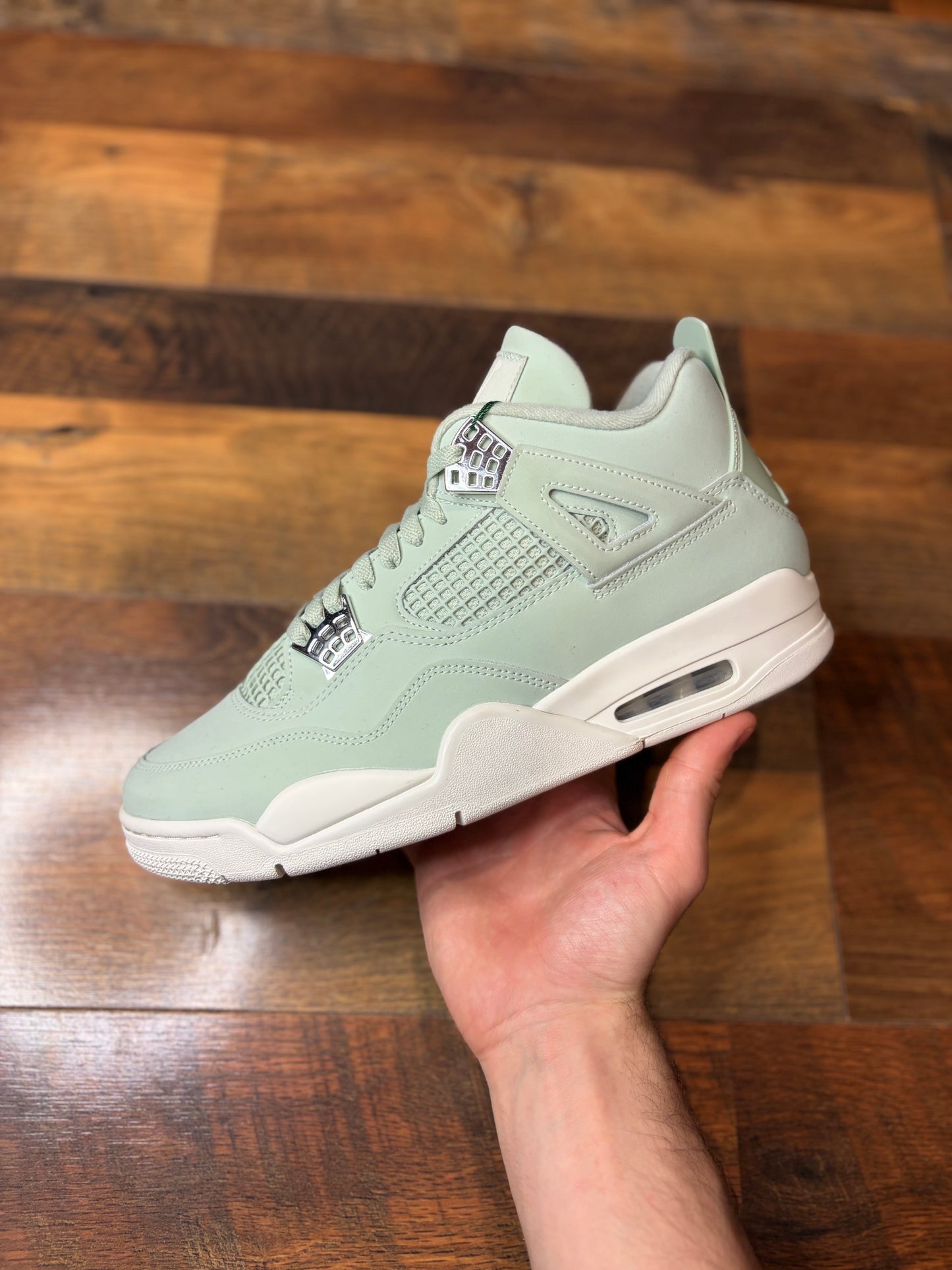 Jordan Retro 4 Seafoam Sail (Brand New - 11.5W/10M)