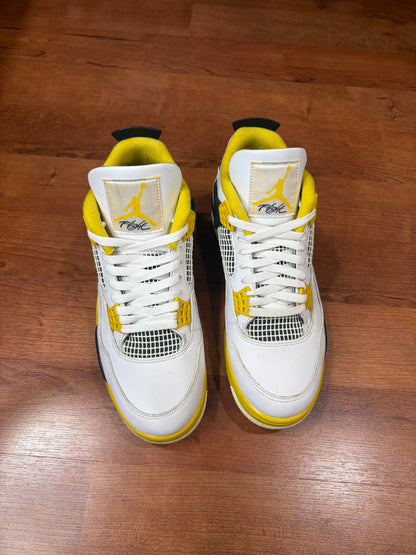 Jordan Retro 4 Vivid Sulfur (Size 11.5W / 10M)