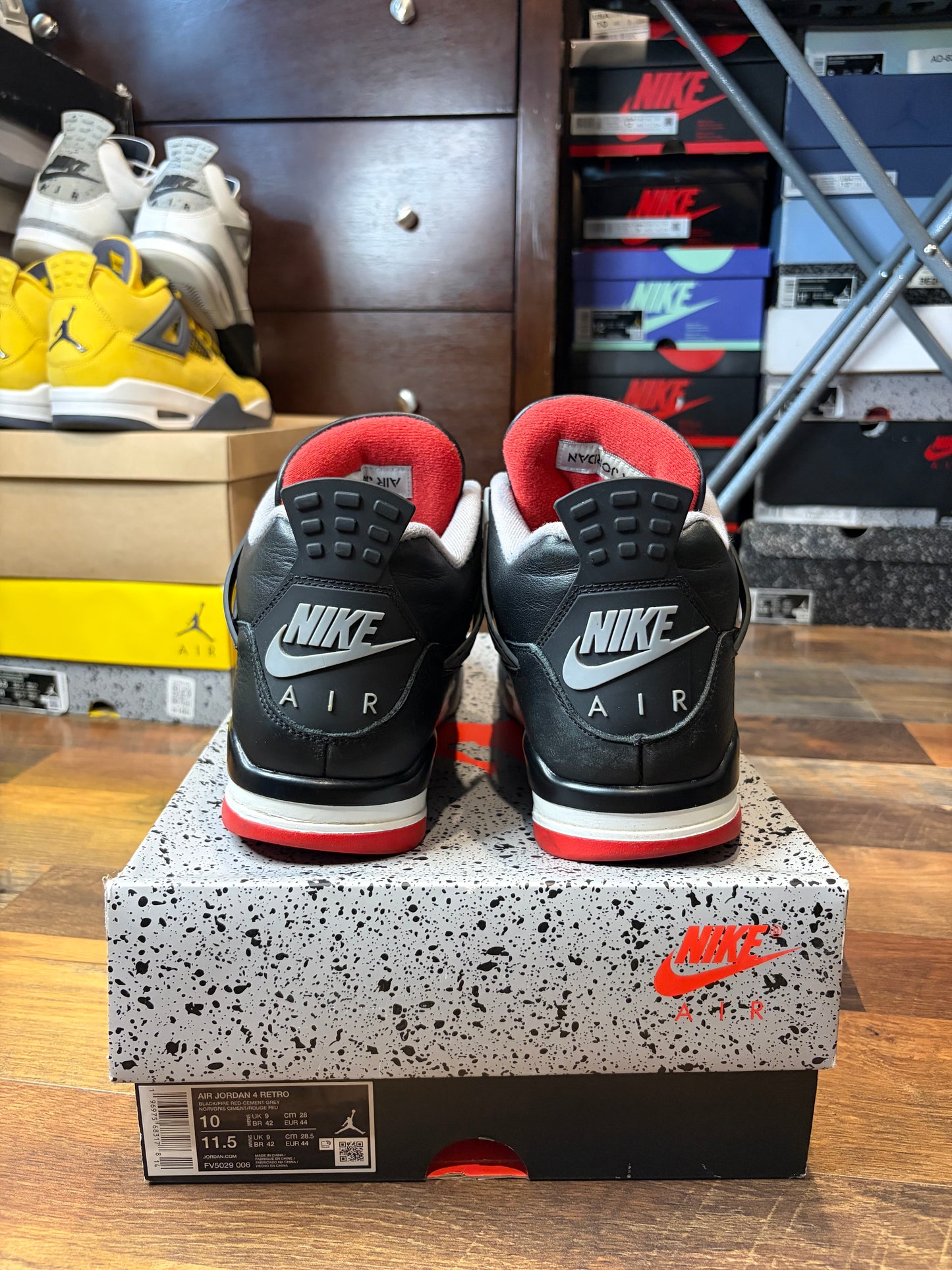Jordan Retro 4 Reimagined Bred (Size 10 Mens)