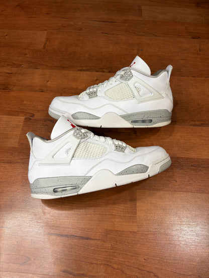 AJ4 Retro White Oreo (Size 12 Mens)