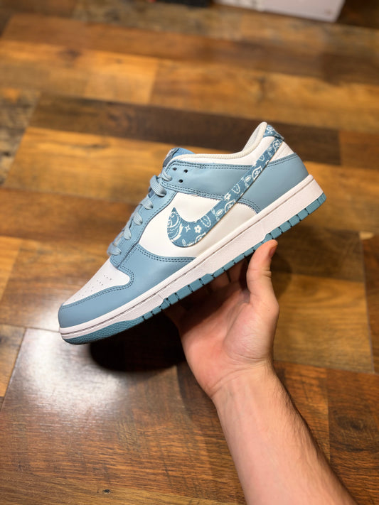 Nike Dunk Low Blue Paisley (Brand New)
