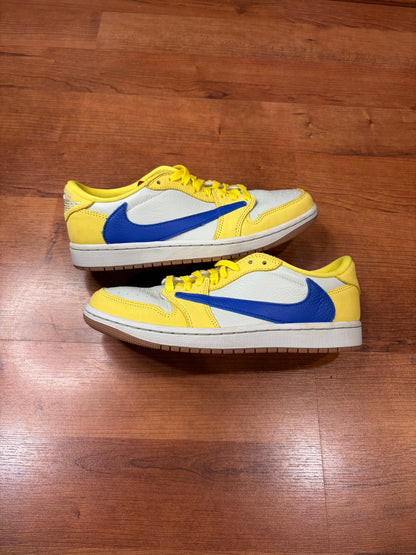 Jordan Retro 1 Low Travis Scott Canary (Size 8.5W / 7M)