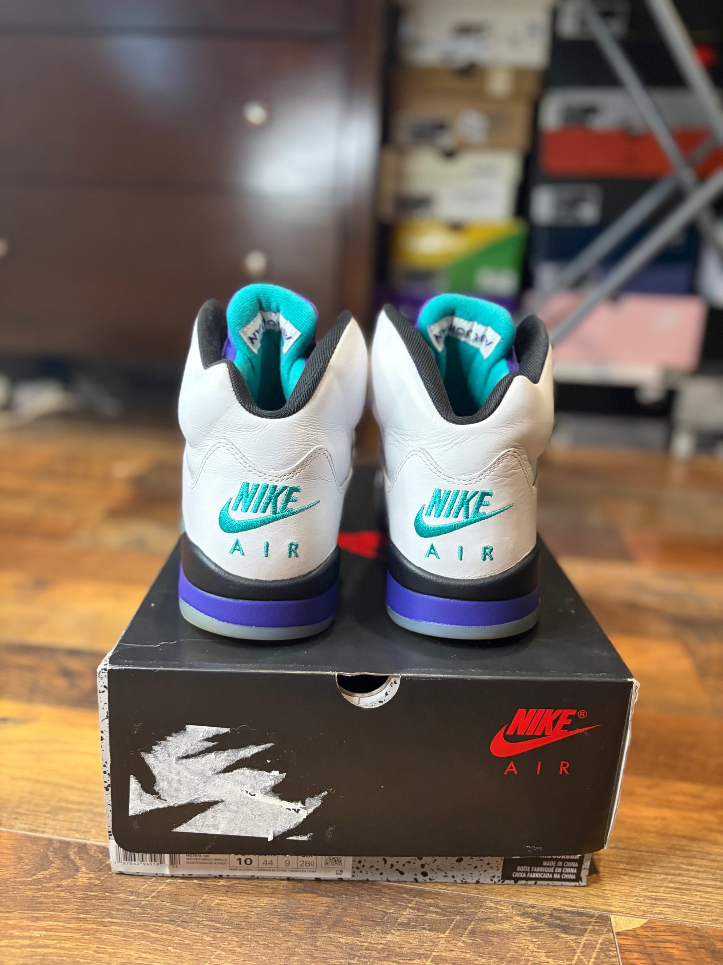 Jordan Retro 5 Grape (Size 10 Mens)