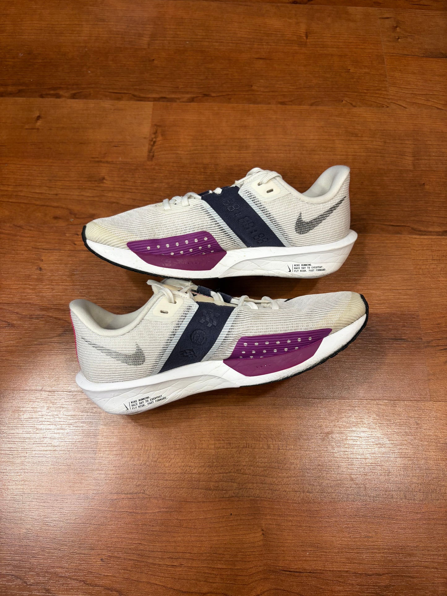 Nike Rival Fly 4 White Purple  (Size 6.5W)