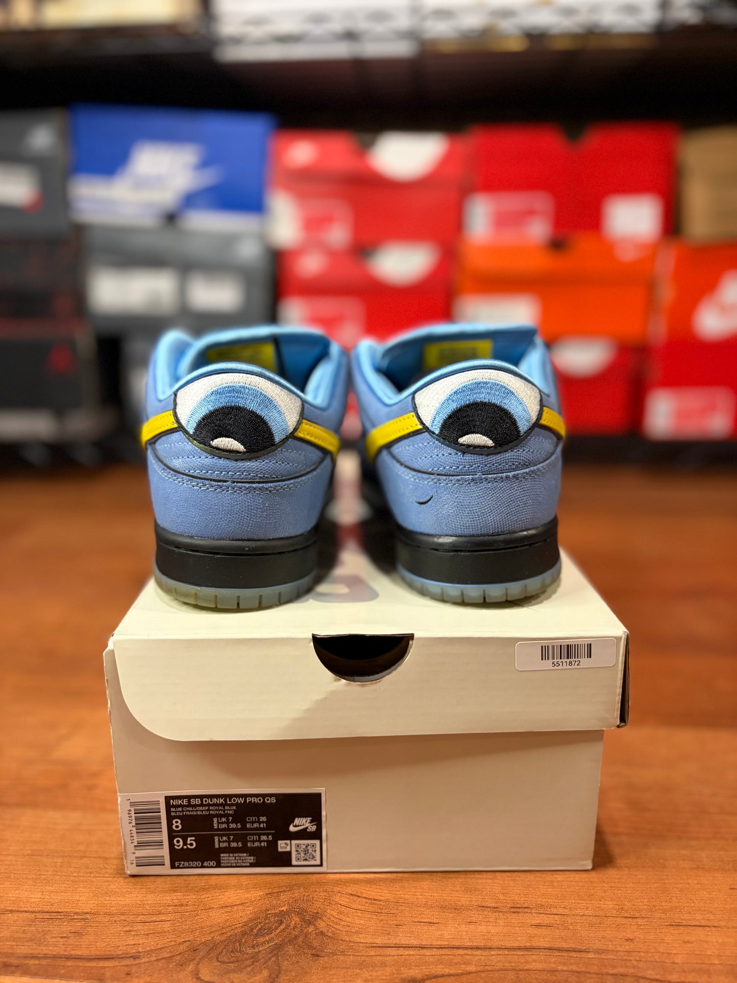 Nike Dunk Low SB Powerpuff Girl Bubbles (Size 8 Mens)