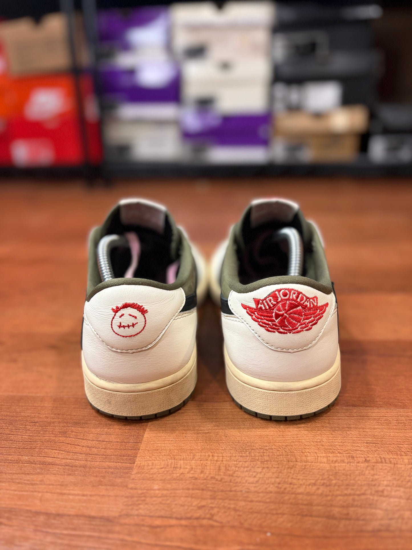 Jordan Retro 1 Low Travis Scott Medium Olive (Size 9.5 Men’s)