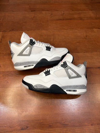 Jordan Retro 4 White Cement (Size 9.5 Mens)