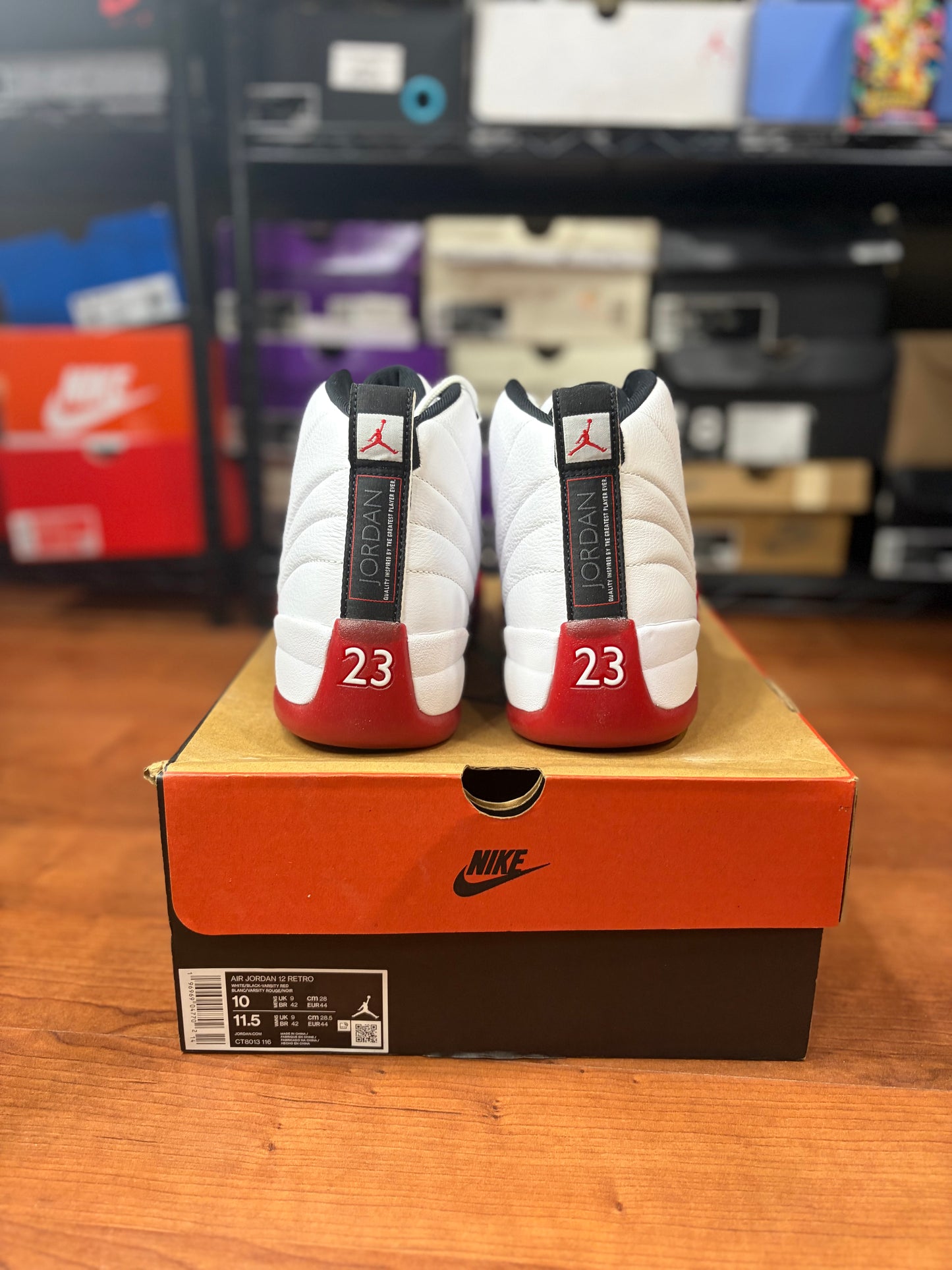Jordan Retro 12 Cherry (Brand New - 10M)