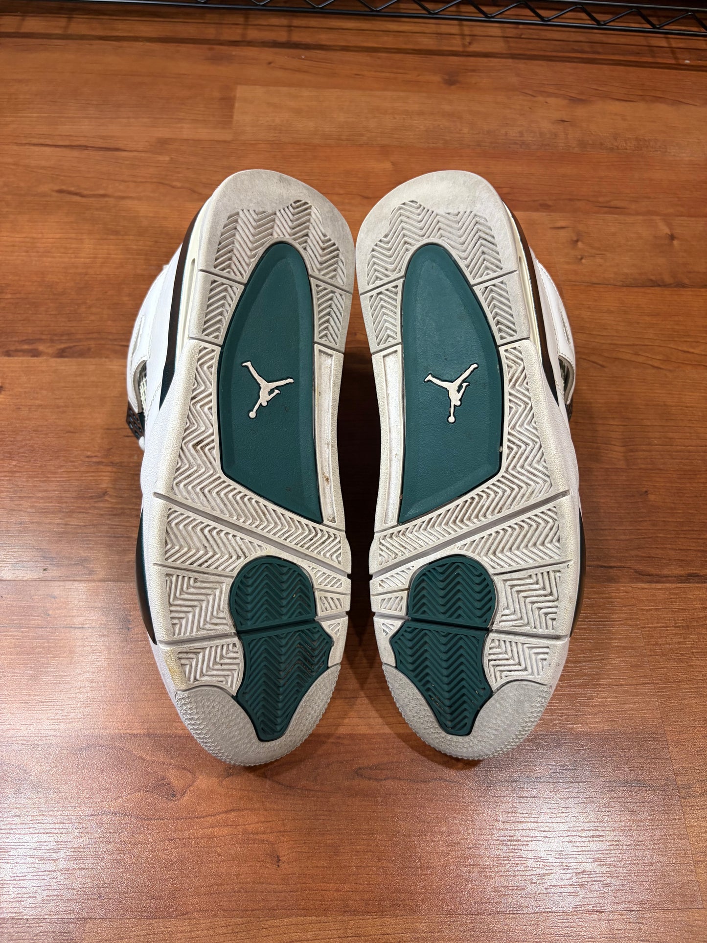 Jordan Retro 4 Oxidized Green (Size 13 Mens)